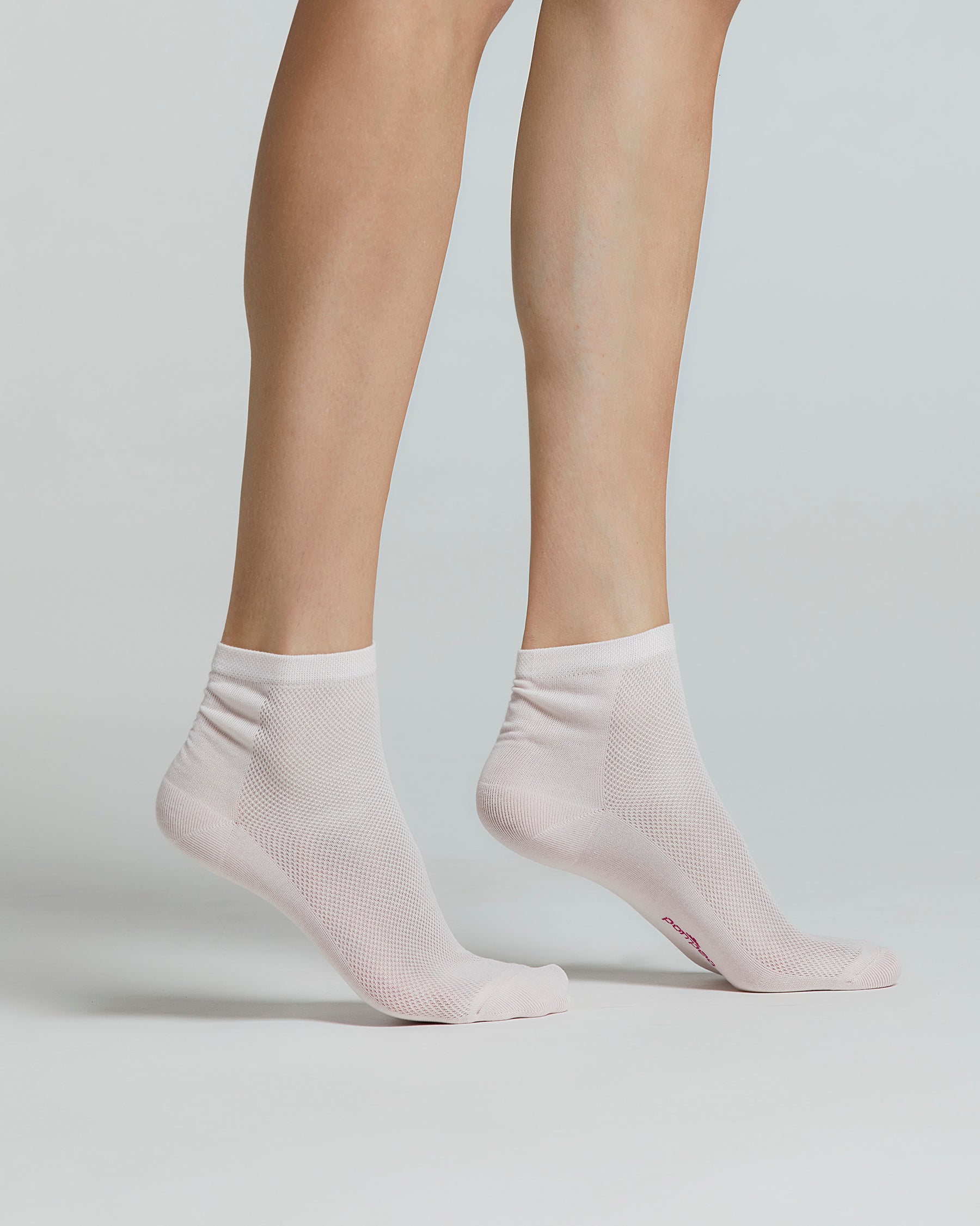 MELOGRANO PATTERNED MESH COTTON SOCKS 