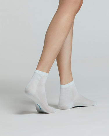 MELOGRANO PATTERNED MESH COTTON SOCKS 
