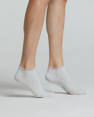CALLA COTTON TRAINER LINERS WITH RUCHED TULLE TRIM 