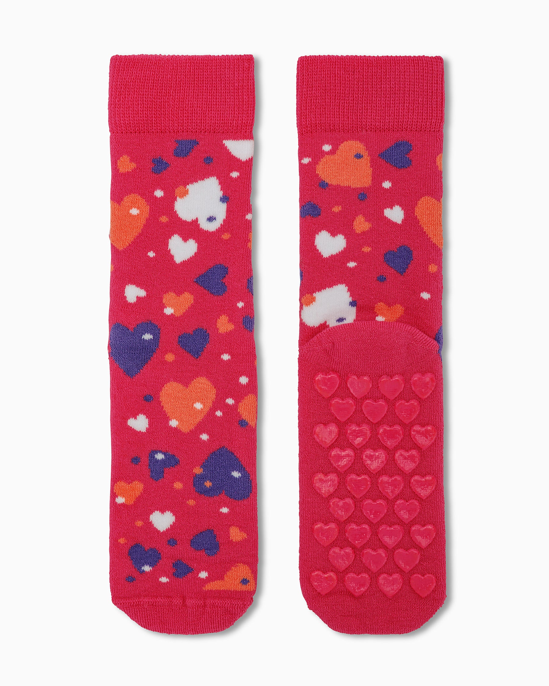 GIRLS’ NON-SLIP ANKLE SOCKS - CAROLA