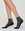 VALENTINA COTTON SHORT SOCK WITH LAMÉ RIBBING