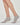 BICE COTTON SHORT SOCK WITH LAMÉ RUFFLES