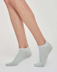DEBORA RIBBED TRAINER LINER WITH SHINY EFFECT