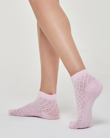 ERSILIA OPENWORK COTTON TRAINER LINER