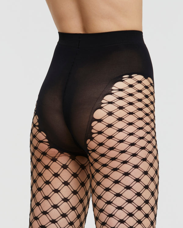 MARILYN DOUBLE FISHNET TIGHTS