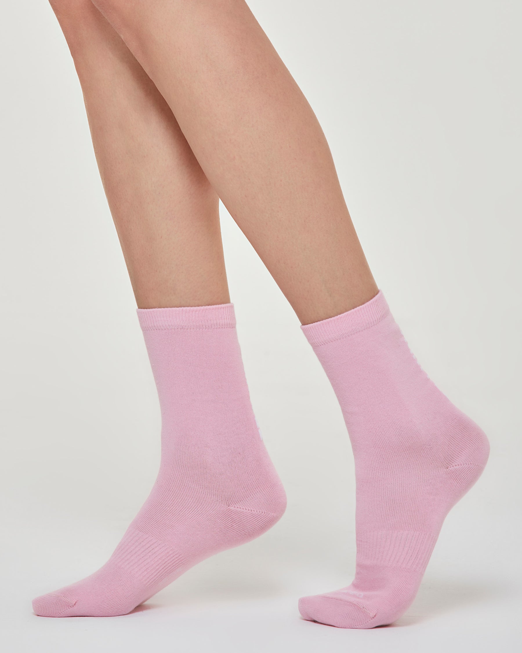 Short sport socks, Pink socks
