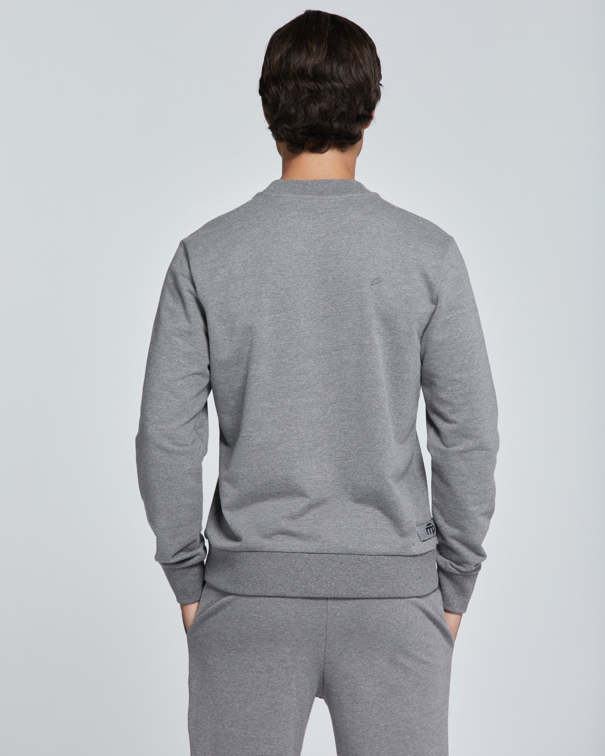 SWEAT-SHIRT HOMME EN COTON UNI