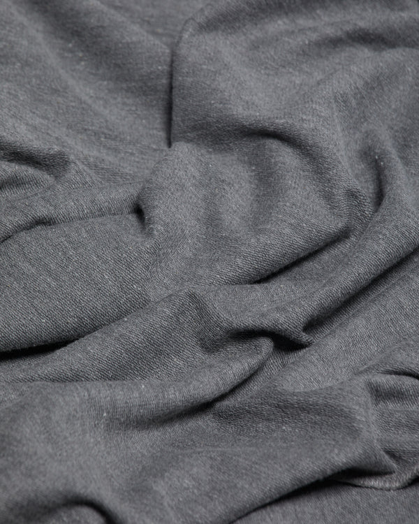 MEN'S SOLID COLOUR FULL ZIP COTTON HOODIE 