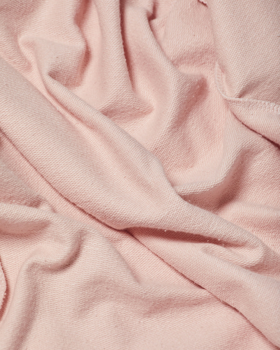 WOMEN'S SOLID COLOUR FULL ZIP COTTON HOODIE 