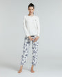 LONG NAOS PYJAMAS IN VISCOSE 