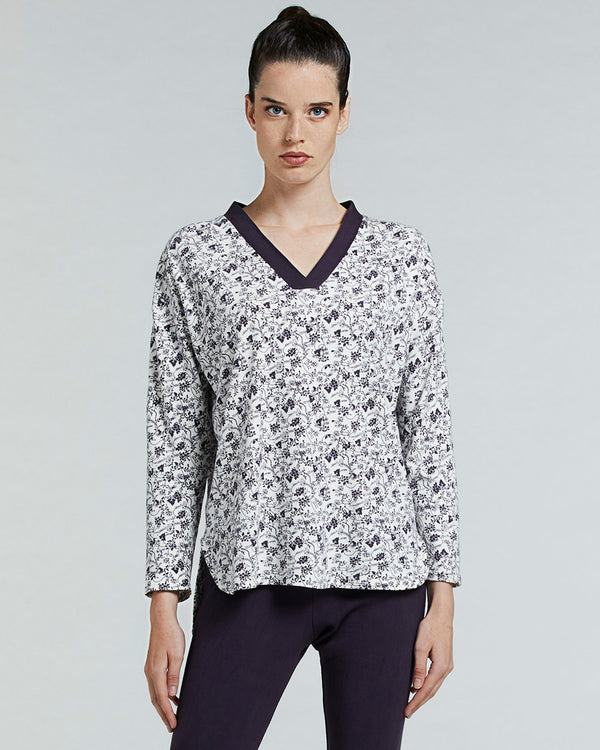LONG COTTON CASSIOPEA PYJAMAS 