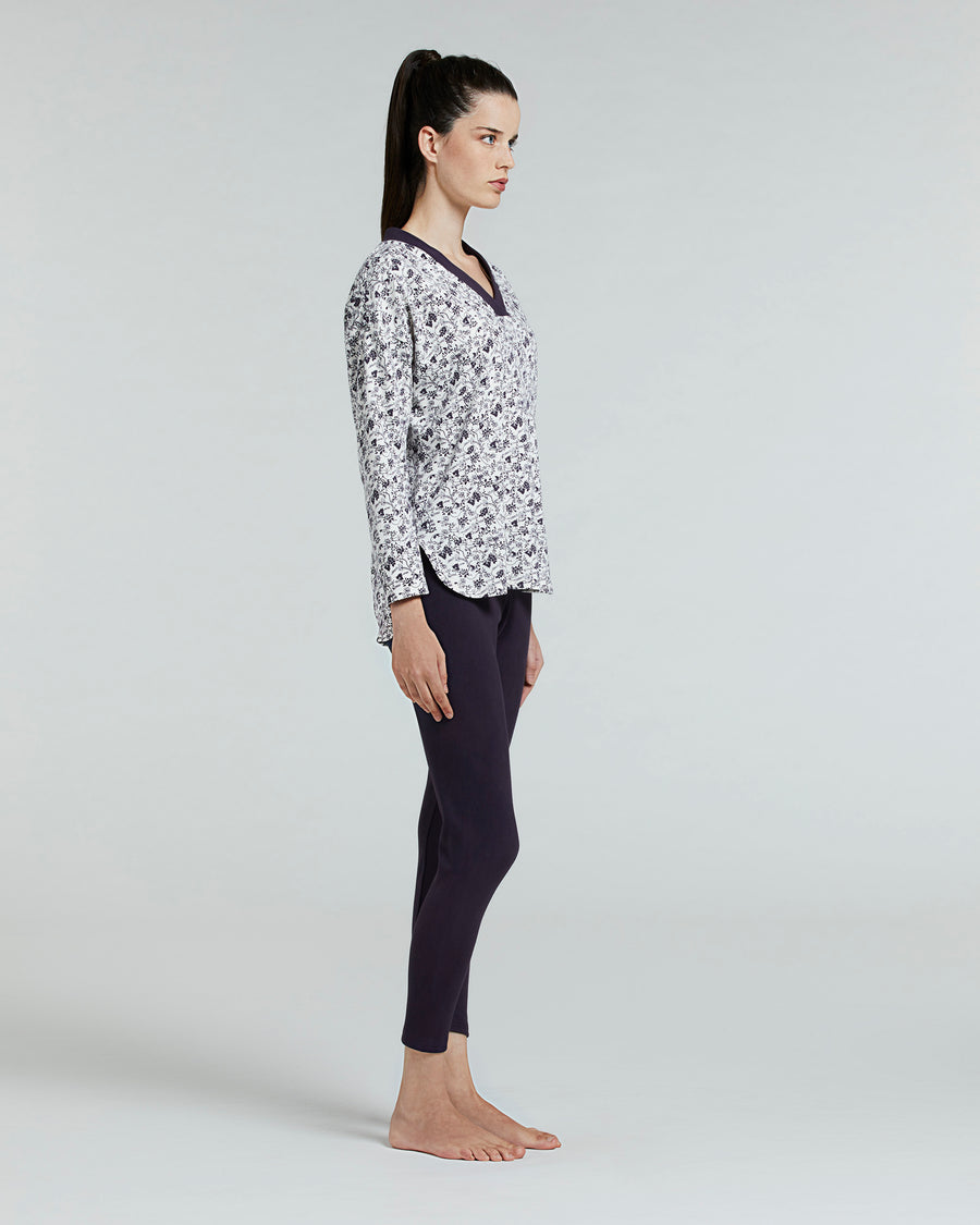 LONG COTTON CASSIOPEA PYJAMAS 