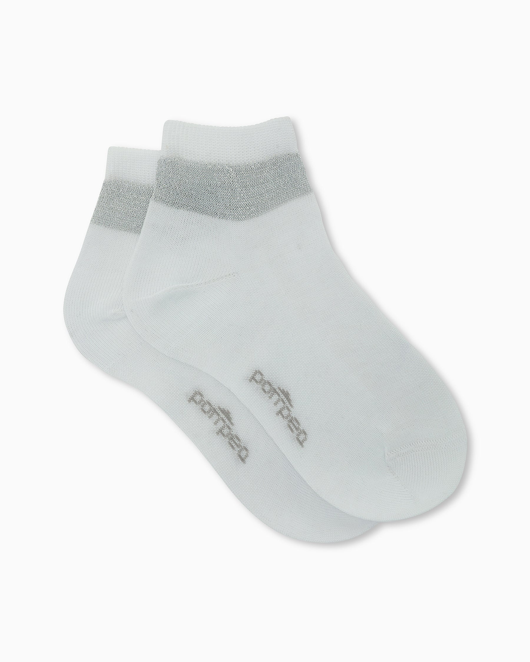 GABRIELLA GIRLS' SOCK WITH LAMÉ PRINT