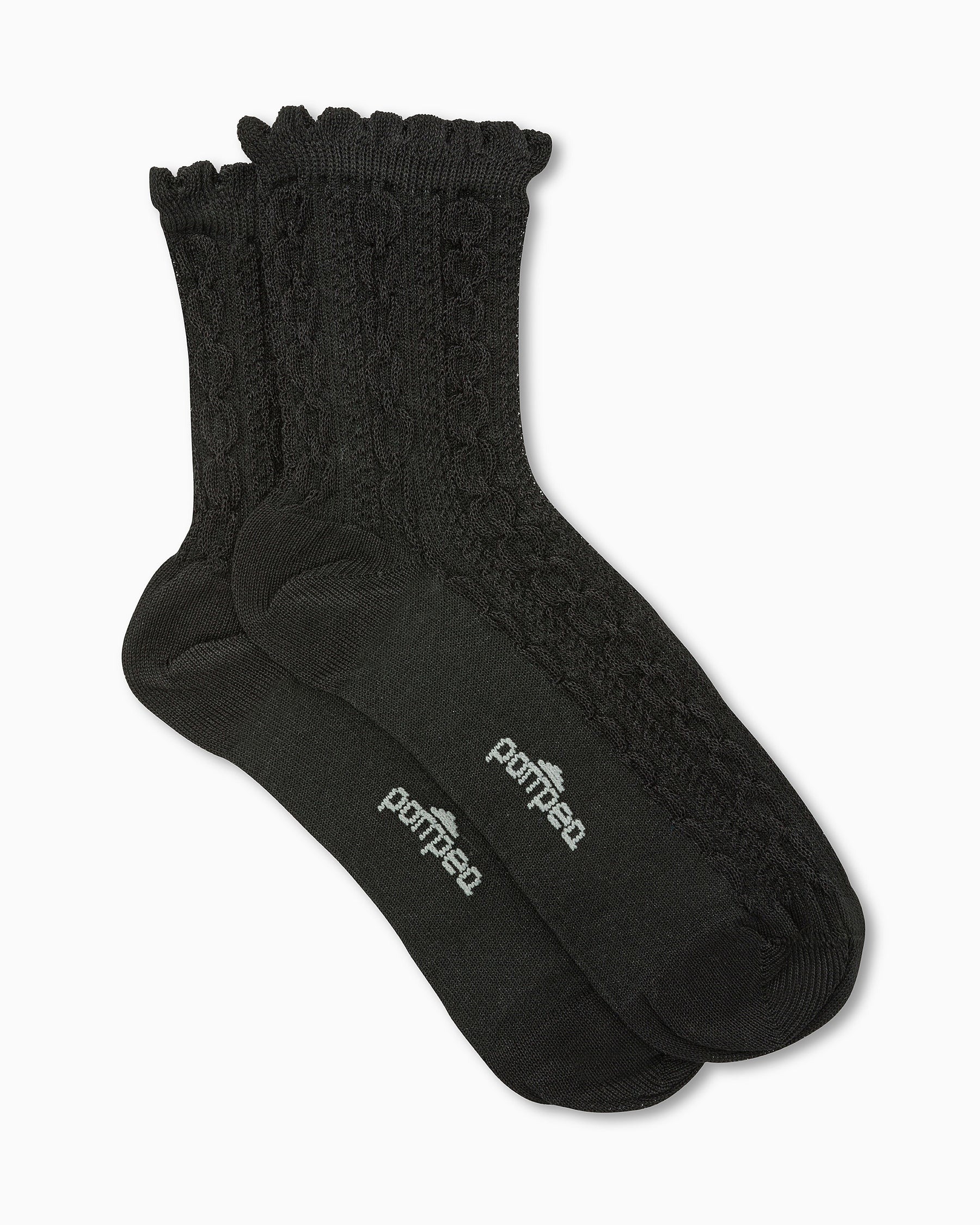 ISIDE GIRLS’ SOCK WITH BRAIDING MOTIF