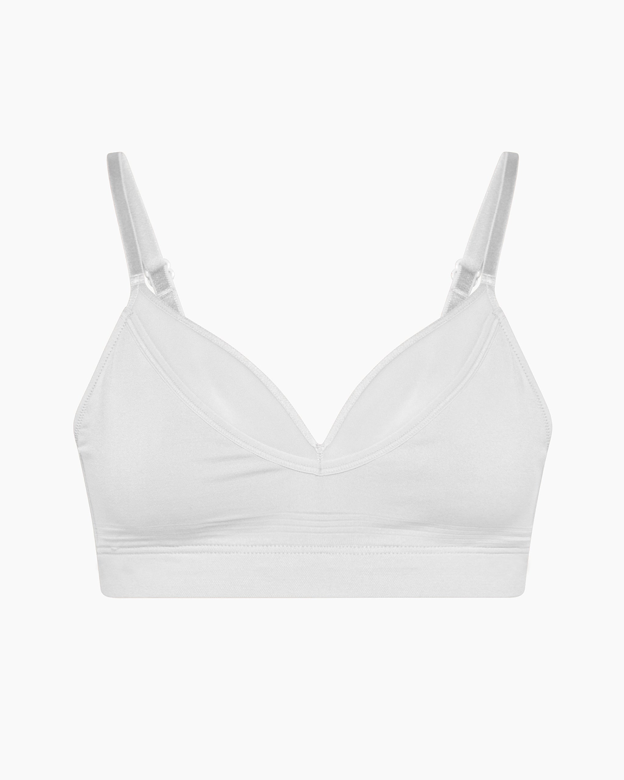 Seamless spacer bra 