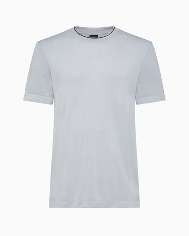 SUÉTER DE CUELLO REDONDO DE PIQUET PARA HOMBRE