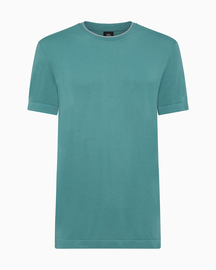 MEN'S CREW NECK PIQUÉ TOP 